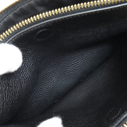 COACH Shoulder Bag F38273 leather black logo