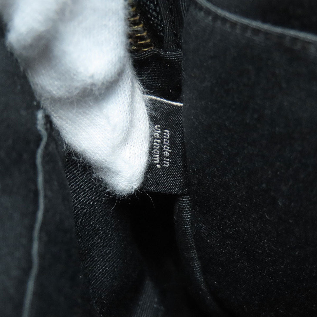 COACH Shoulder Bag F24876 leather black logo Women Used Authentic