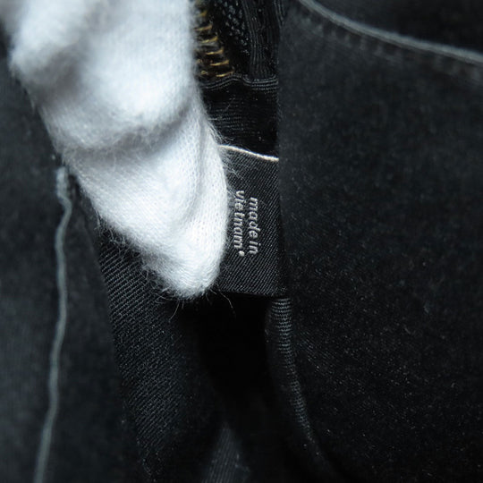 COACH Shoulder Bag F24876 leather black logo Women Used Authentic