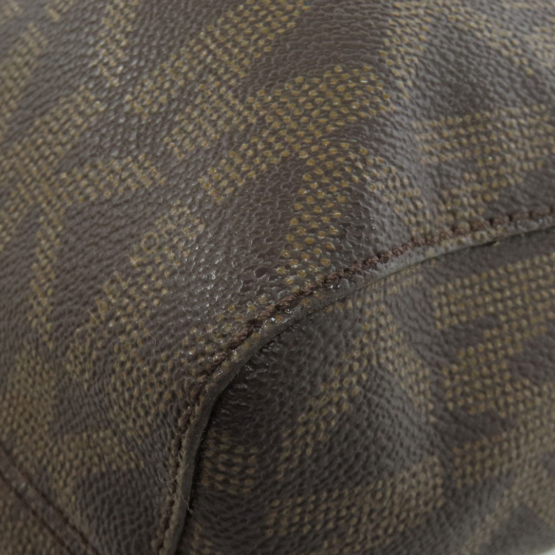 MICHAEL KORS Tote Bag PVC Brown MK signature Women Used Authentic