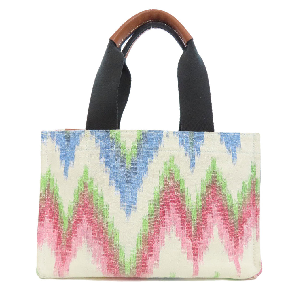 LOEWE Tote Bag canvas white Paula's Ibiza Women Used Authentic