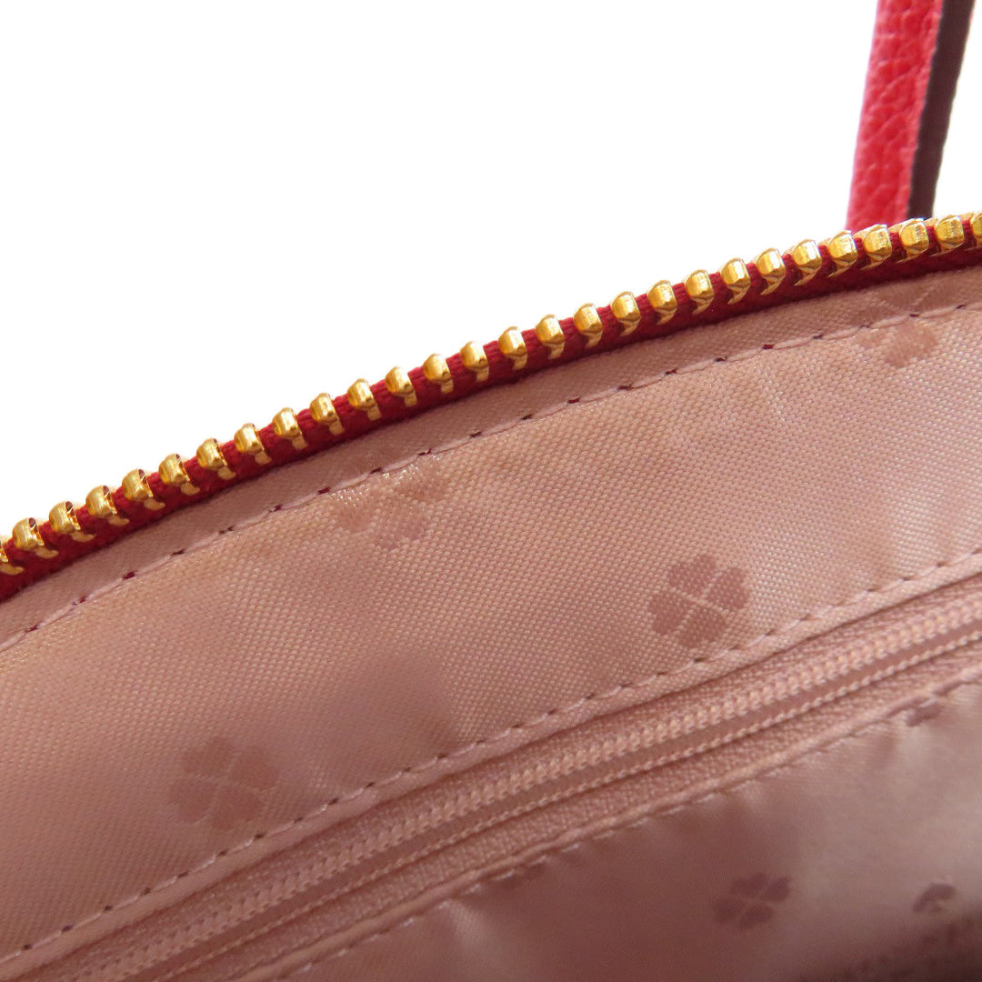 Kate Spade Handbag leather Red 2WAY Women Used Authentic
