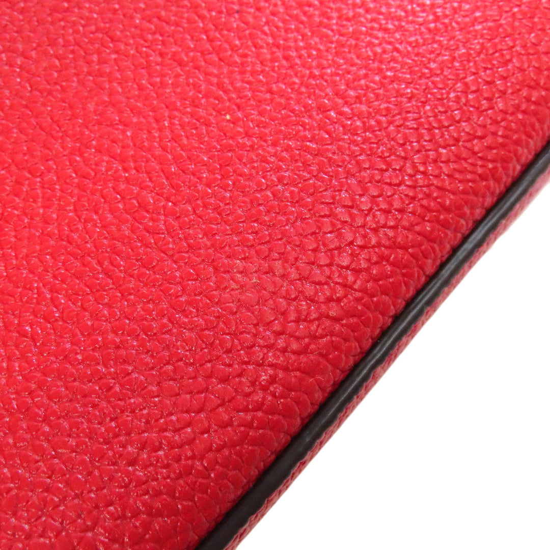Kate Spade Handbag leather Red 2WAY Women Used Authentic