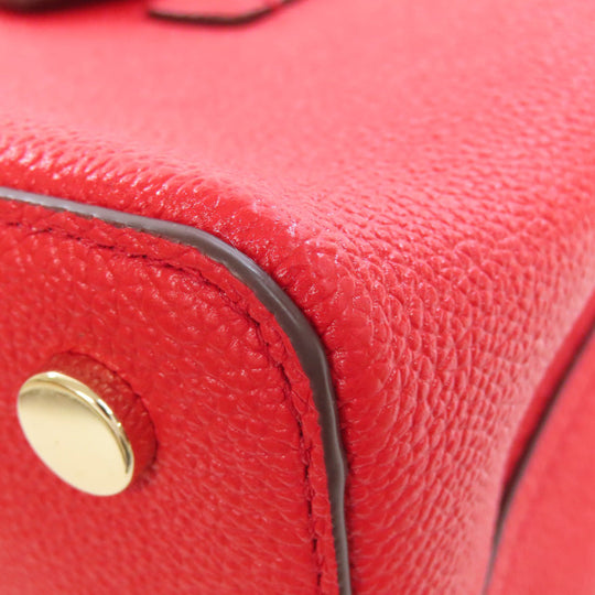 Kate Spade Handbag leather Red 2WAY Women Used Authentic