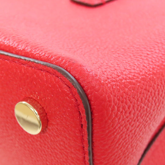 Kate Spade Handbag leather Red 2WAY Women Used Authentic