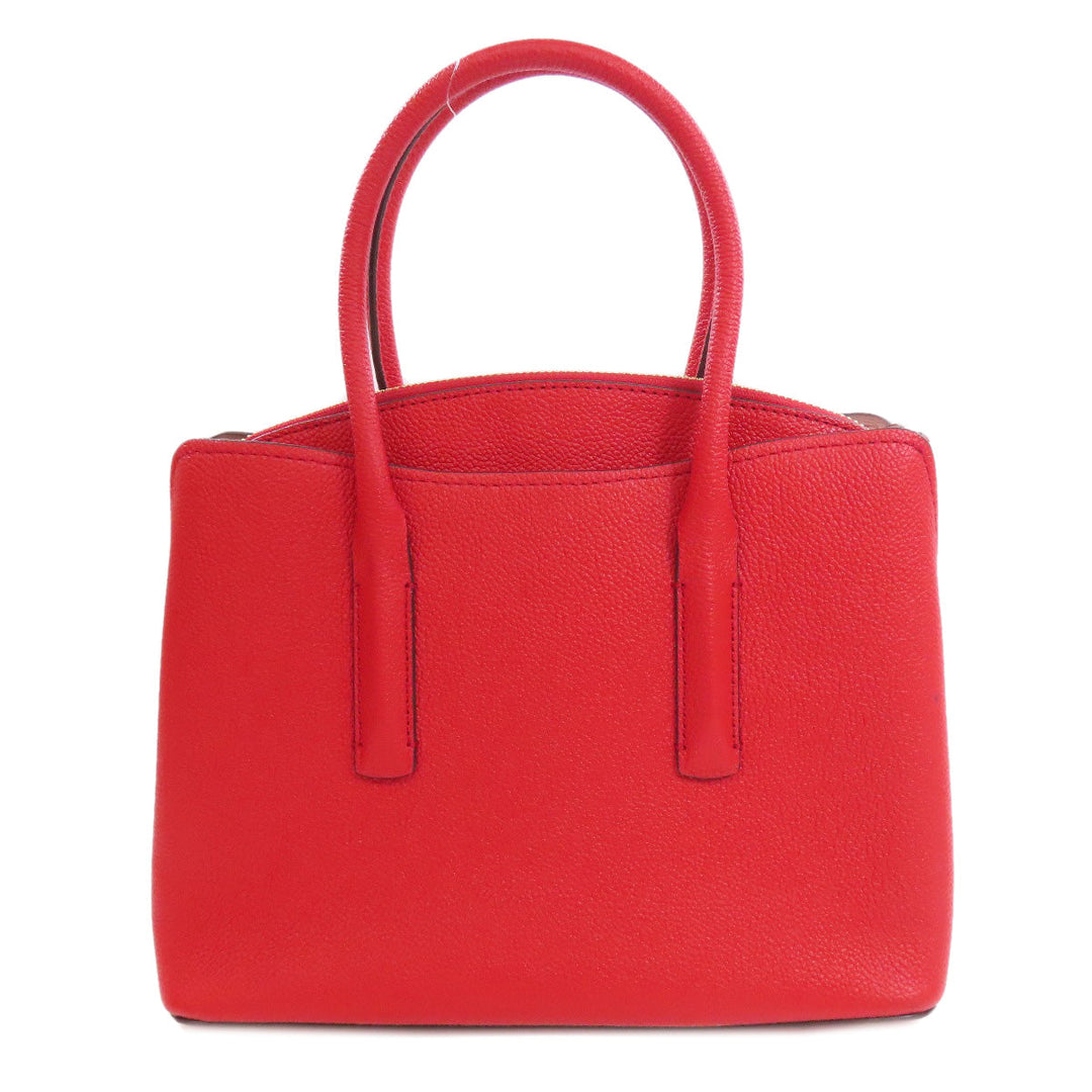 Kate Spade Handbag leather Red 2WAY Women Used Authentic