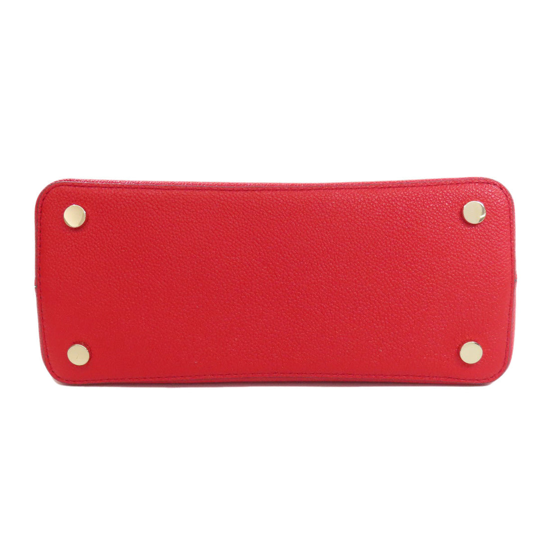 Kate Spade Handbag leather Red 2WAY Women Used Authentic