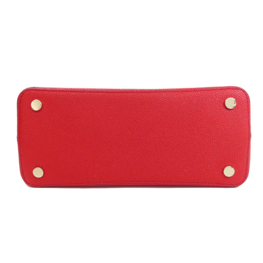 Kate Spade Handbag leather Red 2WAY Women Used Authentic