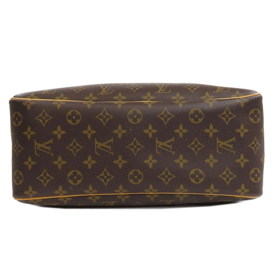 LOUIS VUITTON Handbag M47270 Monogram canvas Brown Deauville Women Used Authentic