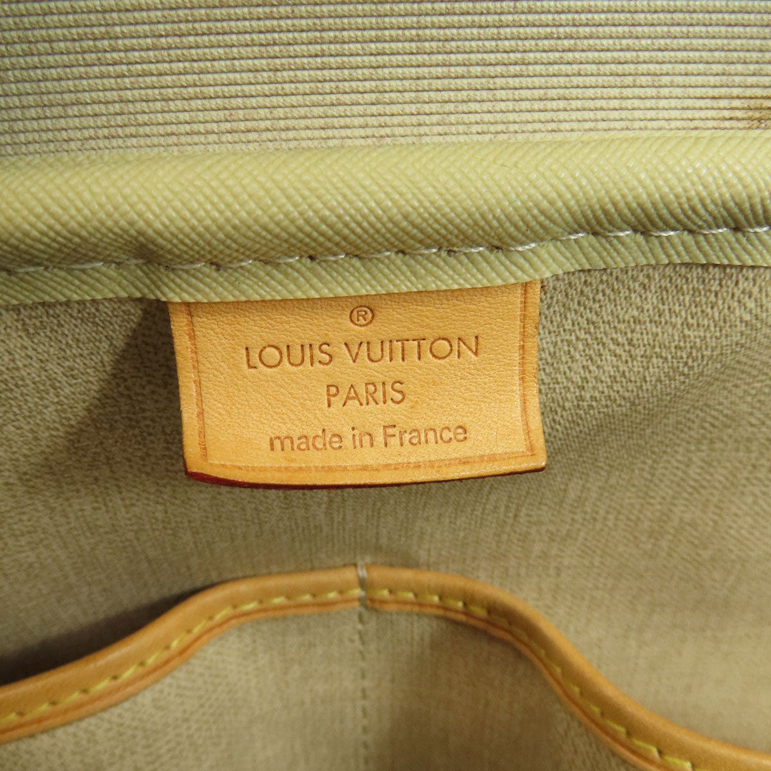 LOUIS VUITTON Handbag M47270 Monogram canvas Brown Deauville Women Used Authentic