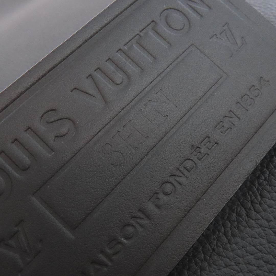 LOUIS VUITTON Shoulder Bag M57080 Calfskin black takeoff messenger mens Used Authentic