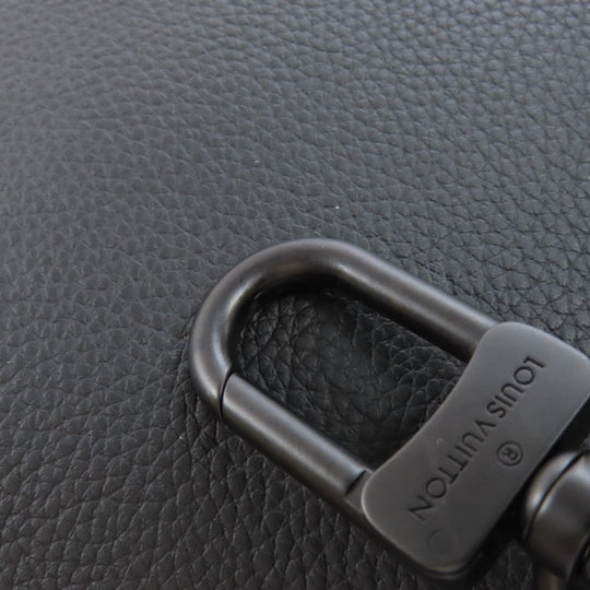 LOUIS VUITTON Shoulder Bag M57080 Calfskin black takeoff messenger mens Used Authentic