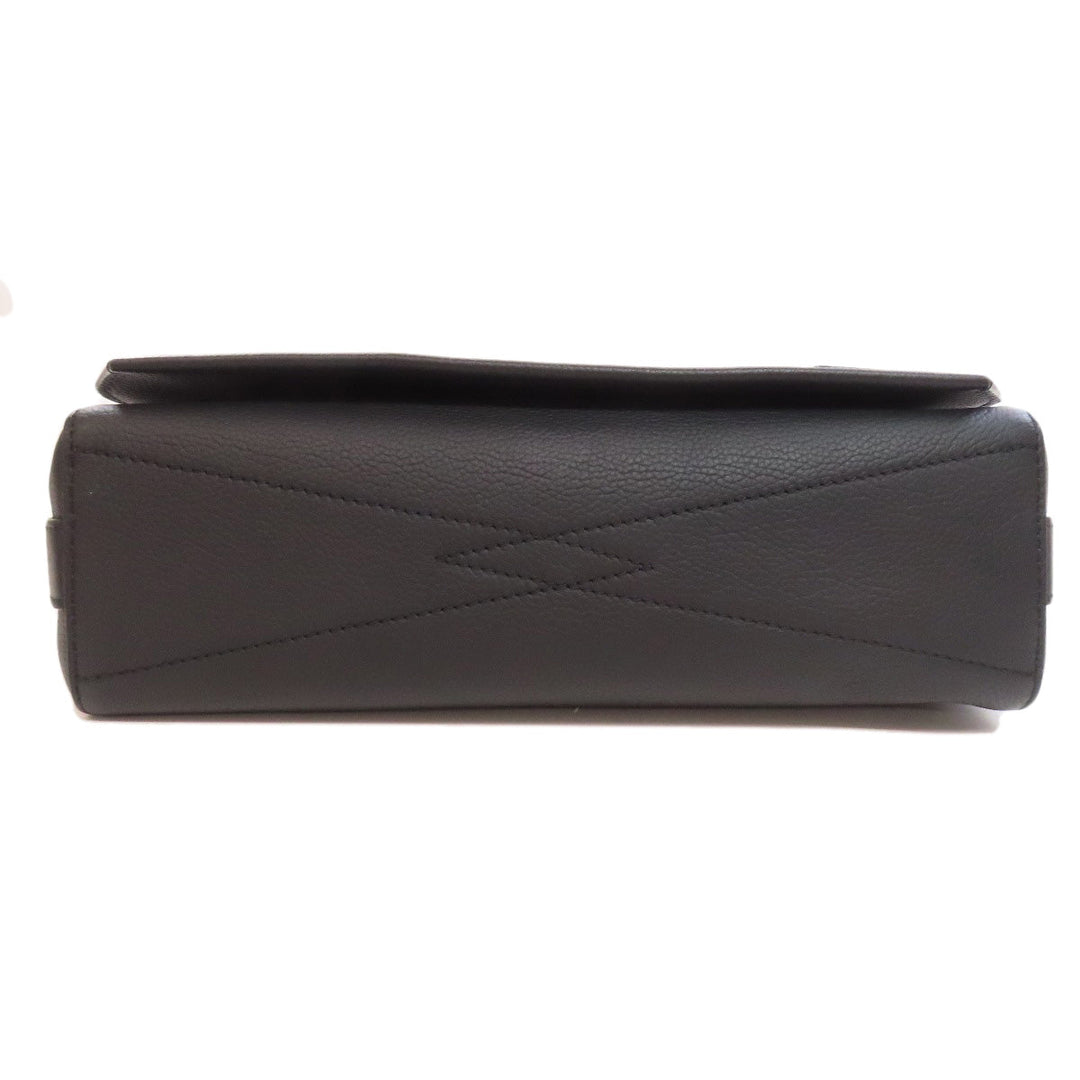 LOUIS VUITTON Shoulder Bag M57080 Calfskin black takeoff messenger mens Used Authentic
