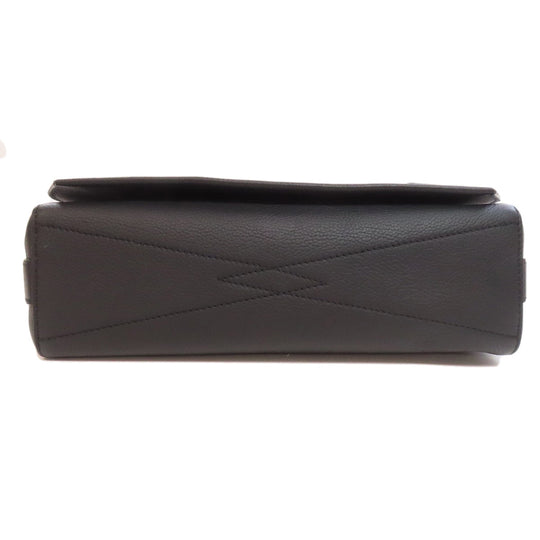 LOUIS VUITTON Shoulder Bag M57080 Calfskin black takeoff messenger mens Used Authentic