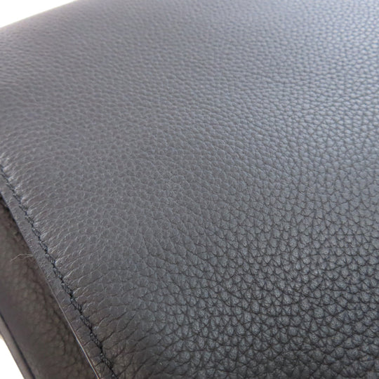LOUIS VUITTON Shoulder Bag M57080 Calfskin black takeoff messenger mens Used Authentic