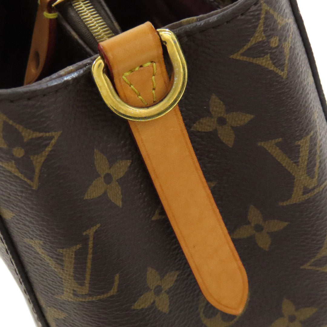 LOUIS VUITTON Handbag M41005 Monogram canvas Brown Montaigne BB Women Used Authentic
