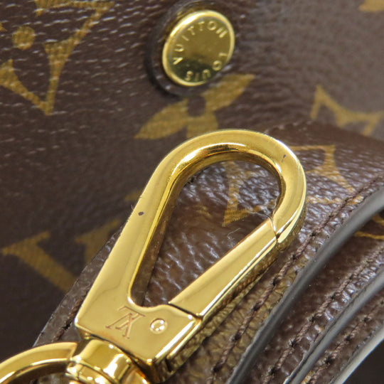LOUIS VUITTON Handbag M41005 Monogram canvas Brown Montaigne BB Women Used Authentic