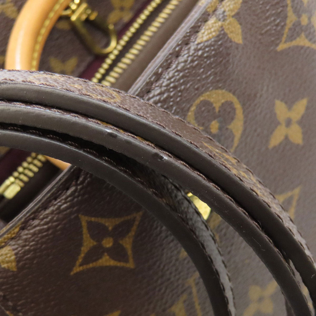 LOUIS VUITTON Handbag M41005 Monogram canvas Brown Montaigne BB Women Used Authentic