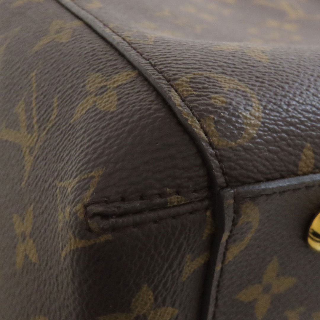 LOUIS VUITTON Handbag M41005 Monogram canvas Brown Montaigne BB Women Used Authentic