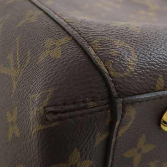 LOUIS VUITTON Handbag M41005 Monogram canvas Brown Montaigne BB Women Used Authentic
