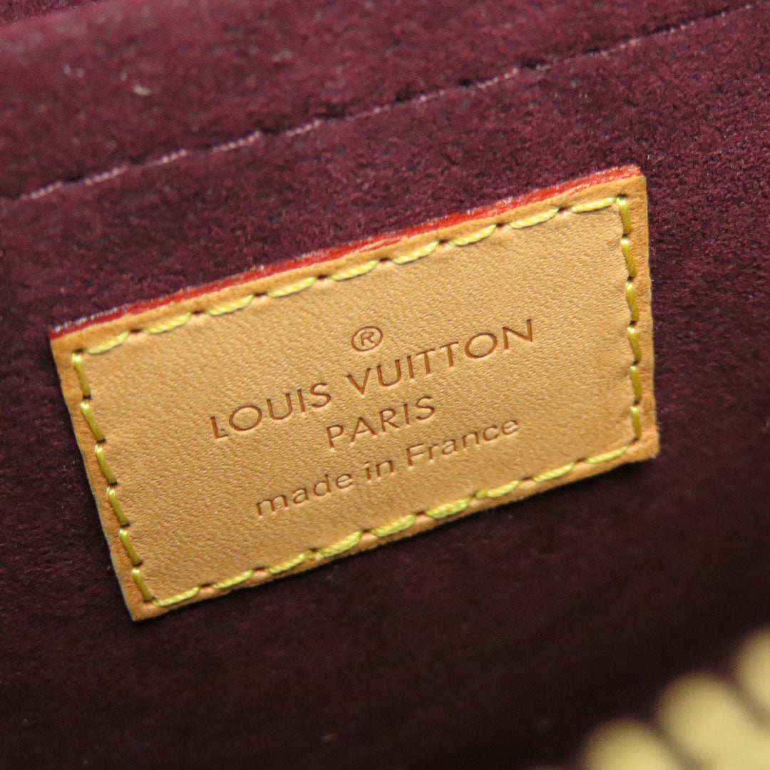 LOUIS VUITTON Handbag M41005 Monogram canvas Brown Montaigne BB Women Used Authentic