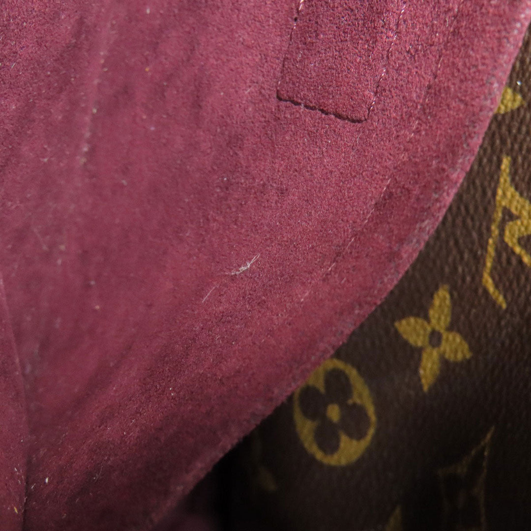 LOUIS VUITTON Handbag M41005 Monogram canvas Brown Montaigne BB Women Used Authentic