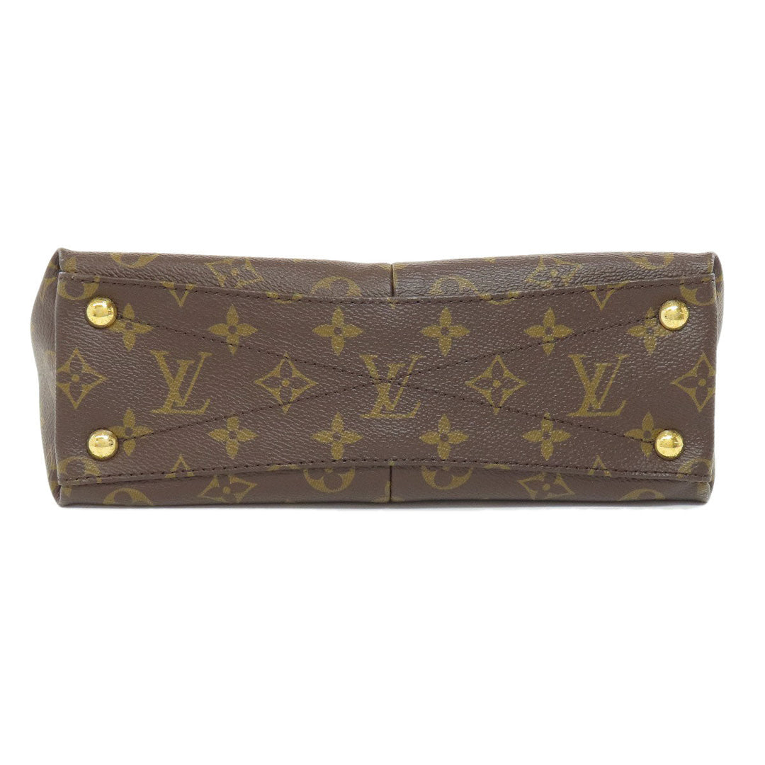 LOUIS VUITTON Handbag M43966 Monogram canvas Brown V Tote BB Women Used Authentic