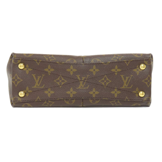 LOUIS VUITTON Handbag M43966 Monogram canvas Brown V Tote BB Women Used Authentic