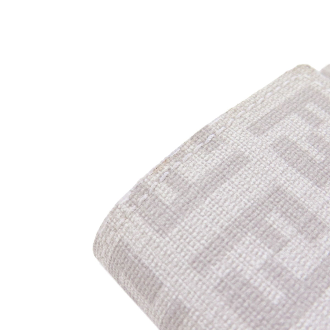 FENDI Key case Key holder  PVC white Zucca Pattern