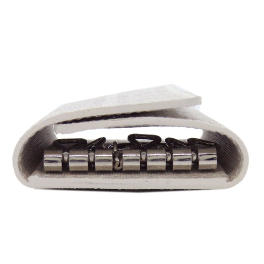 FENDI Key case Key holder  PVC white Zucca Pattern