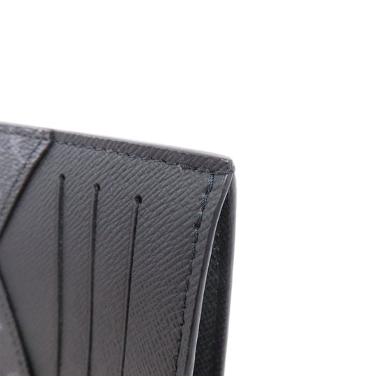 LOUIS VUITTON Card Case M81930 Monogram Eclipse black Coin Card Holder Yayoi Kusama Collaboration Women Used Authentic
