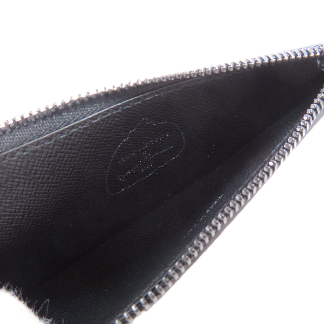 LOUIS VUITTON Card Case M81930 Monogram Eclipse black Coin Card Holder Yayoi Kusama Collaboration Women Used Authentic