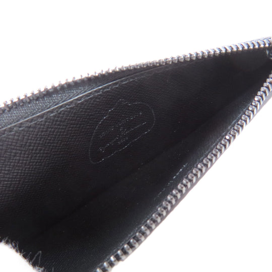 LOUIS VUITTON Card Case M81930 Monogram Eclipse black Coin Card Holder Yayoi Kusama Collaboration Women Used Authentic
