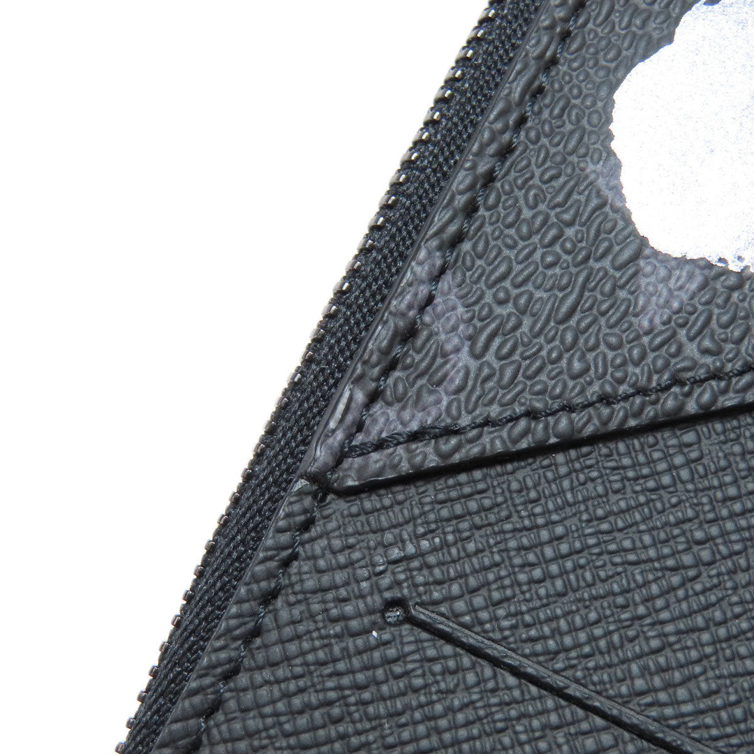 LOUIS VUITTON Card Case M81930 Monogram Eclipse black Coin Card Holder Yayoi Kusama Collaboration Women Used Authentic