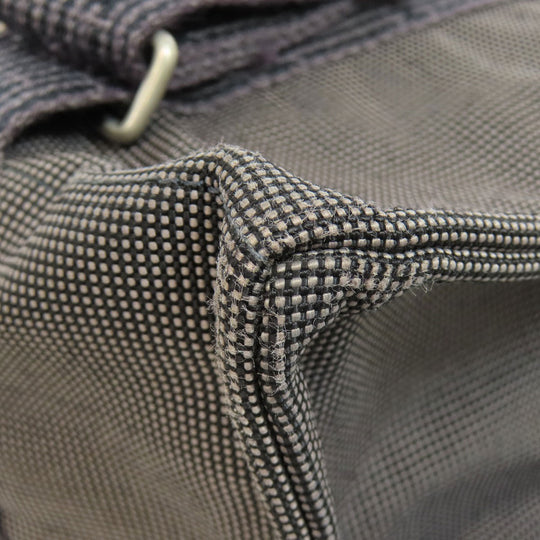 HERMES Backpack canvas gray Her Line ad MM Women Used Authentic
