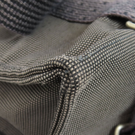 HERMES Backpack canvas gray Her Line ad MM Women Used Authentic