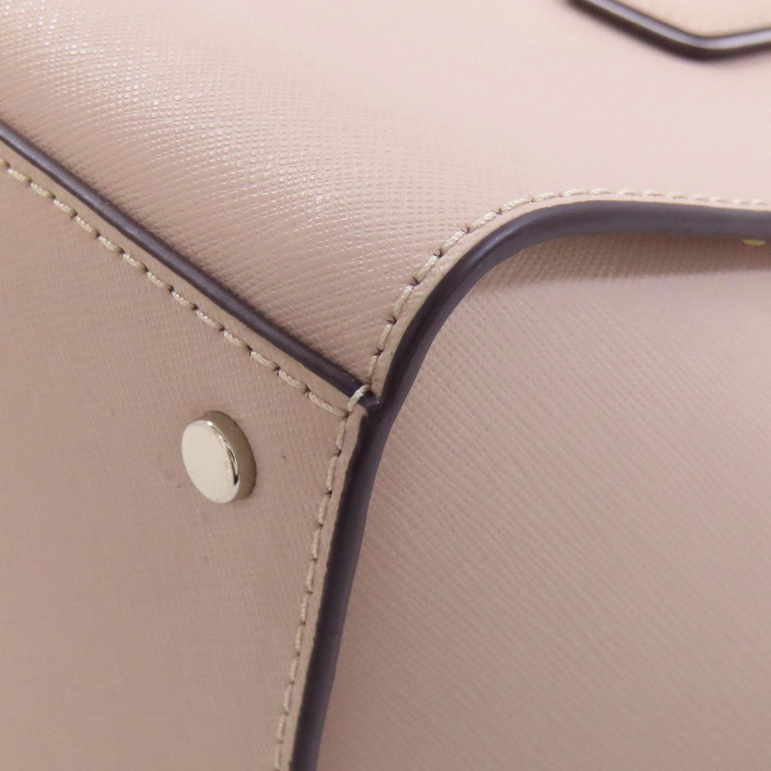 Kate Spade Handbag PVC beige 2WAY Women Used Authentic