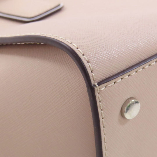 Kate Spade Handbag PVC beige 2WAY Women Used Authentic