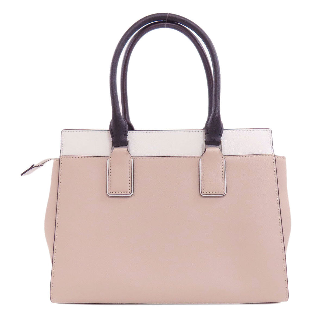 Kate Spade Handbag PVC beige 2WAY Women Used Authentic