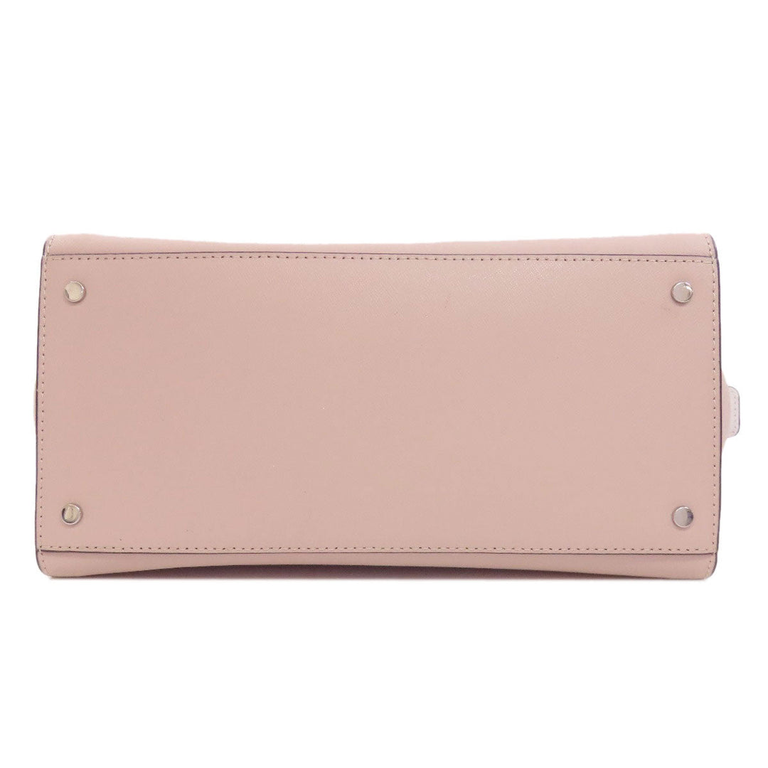 Kate Spade Handbag PVC beige 2WAY Women Used Authentic