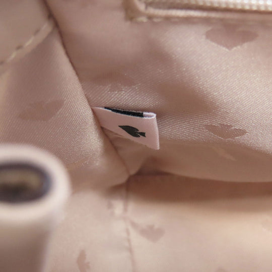 Kate Spade Handbag PVC beige 2WAY Women Used Authentic