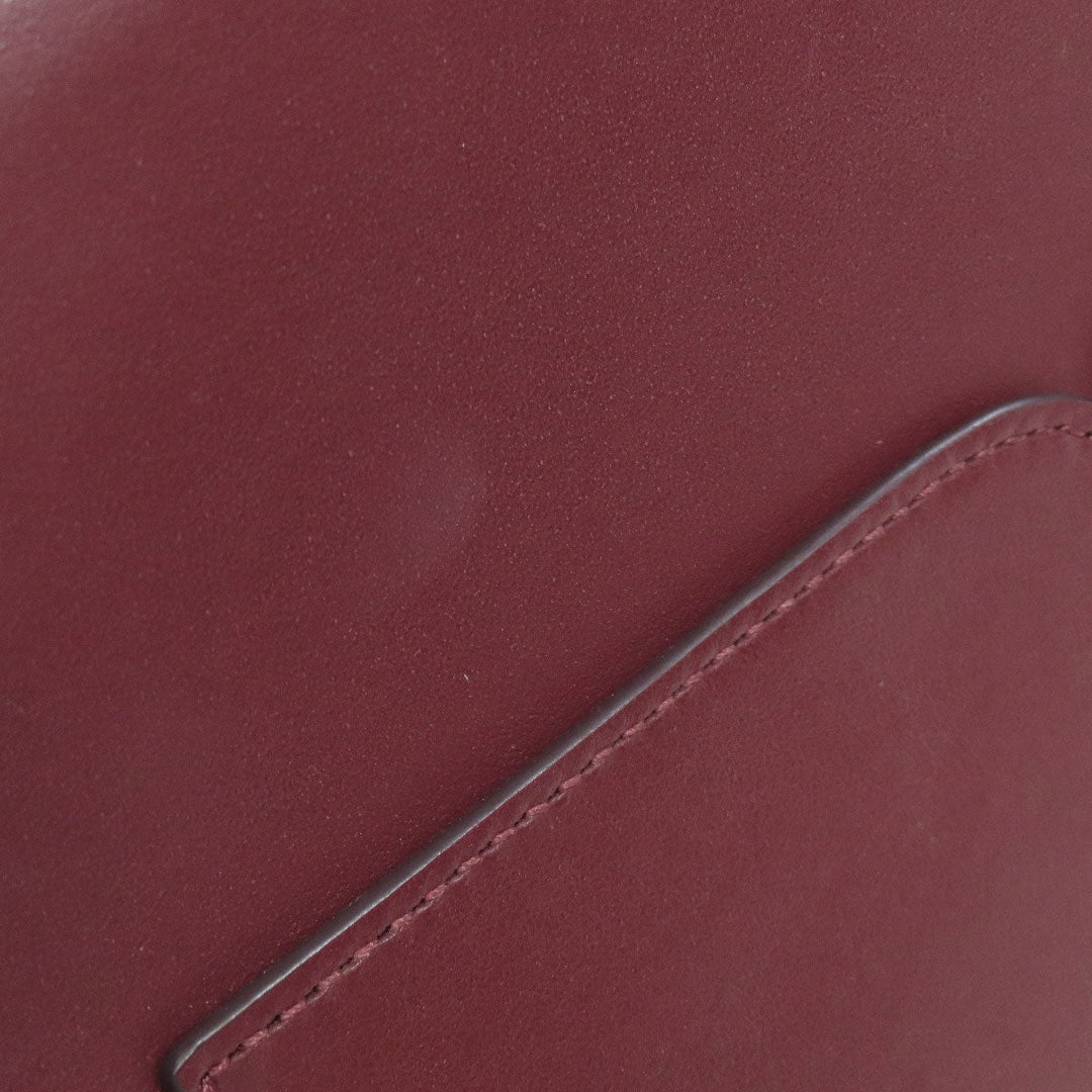 Kate Spade Handbag leather Red 2WAY Women Used Authentic