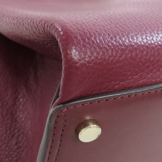 Kate Spade Handbag leather Red 2WAY Women Used Authentic