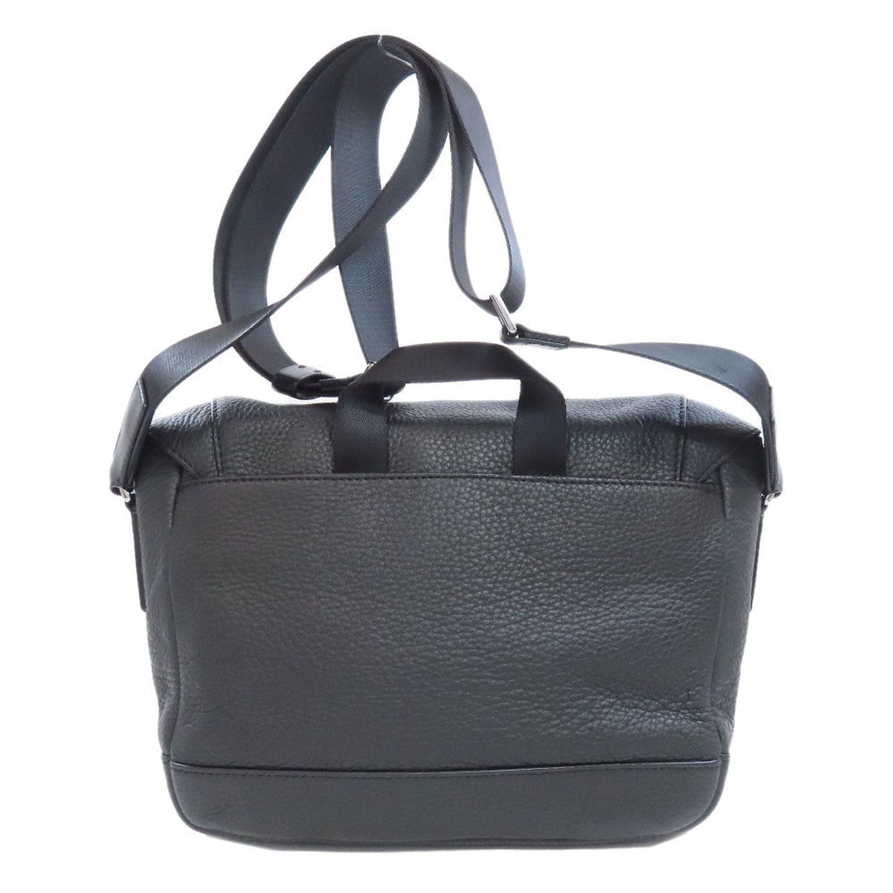 MICHAEL KORS Shoulder Bag leather black 2WAY Women Used Authentic