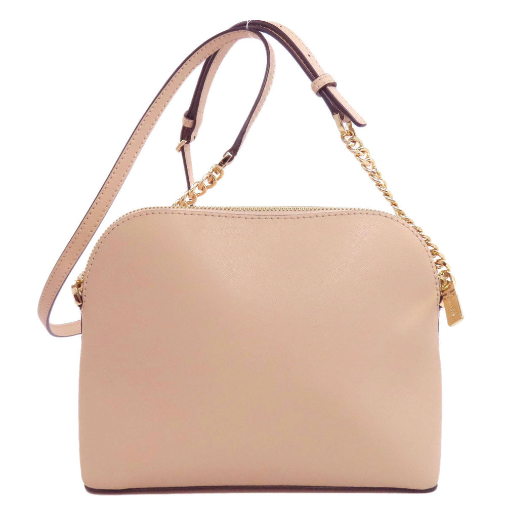 MICHAEL KORS Shoulder Bag PVC beige Long shoulder Women Used Authentic
