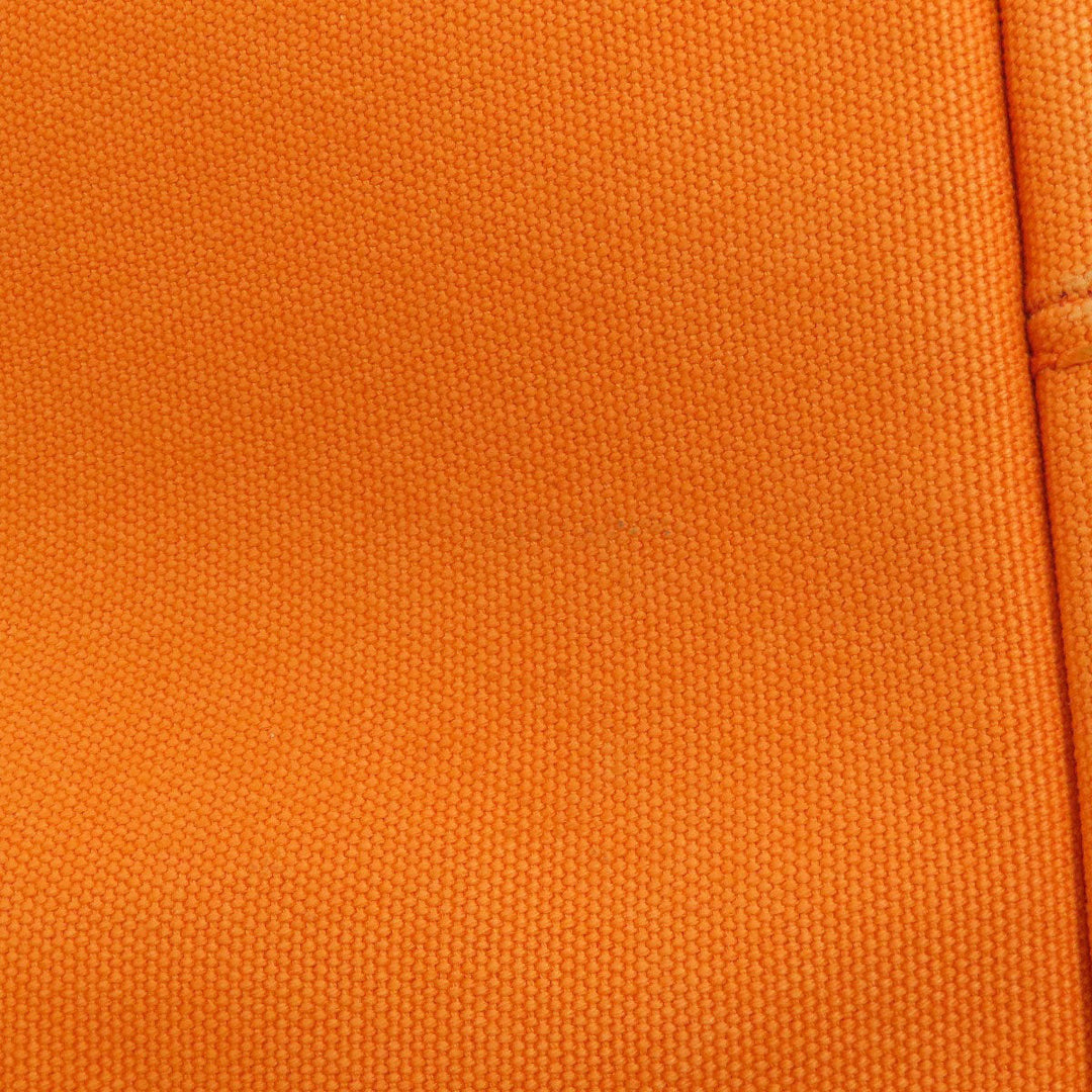 PRADA Handbag canvas Orange Canapa Women Used Authentic