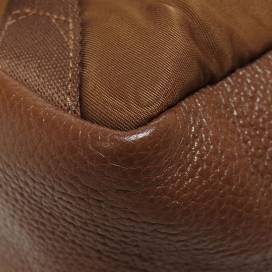 COACH Backpack F38263 leather Brown logo