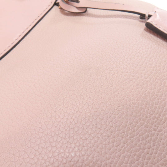 MICHAEL KORS Handbag leather pink 2WAY Women Used Authentic