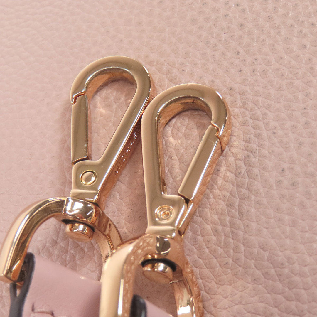 MICHAEL KORS Handbag leather pink 2WAY Women Used Authentic