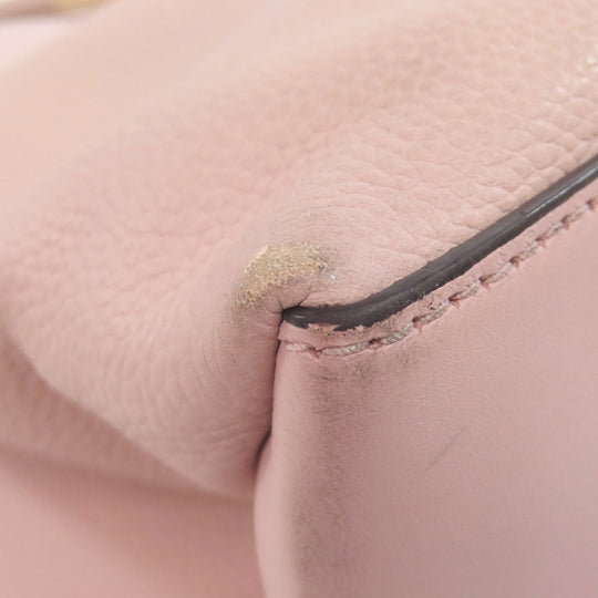 MICHAEL KORS Handbag leather pink 2WAY Women Used Authentic